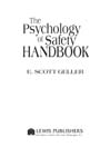 The Psychology of Safety Handbook
